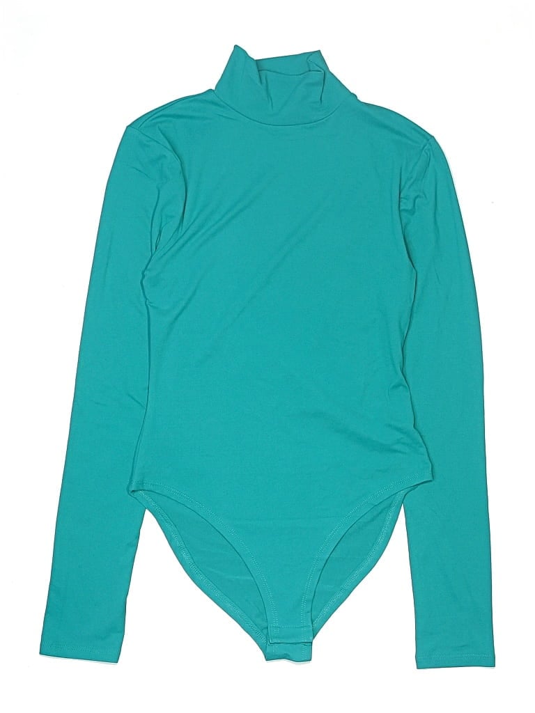 Pre-owned Zenana Bodysuit In Blue