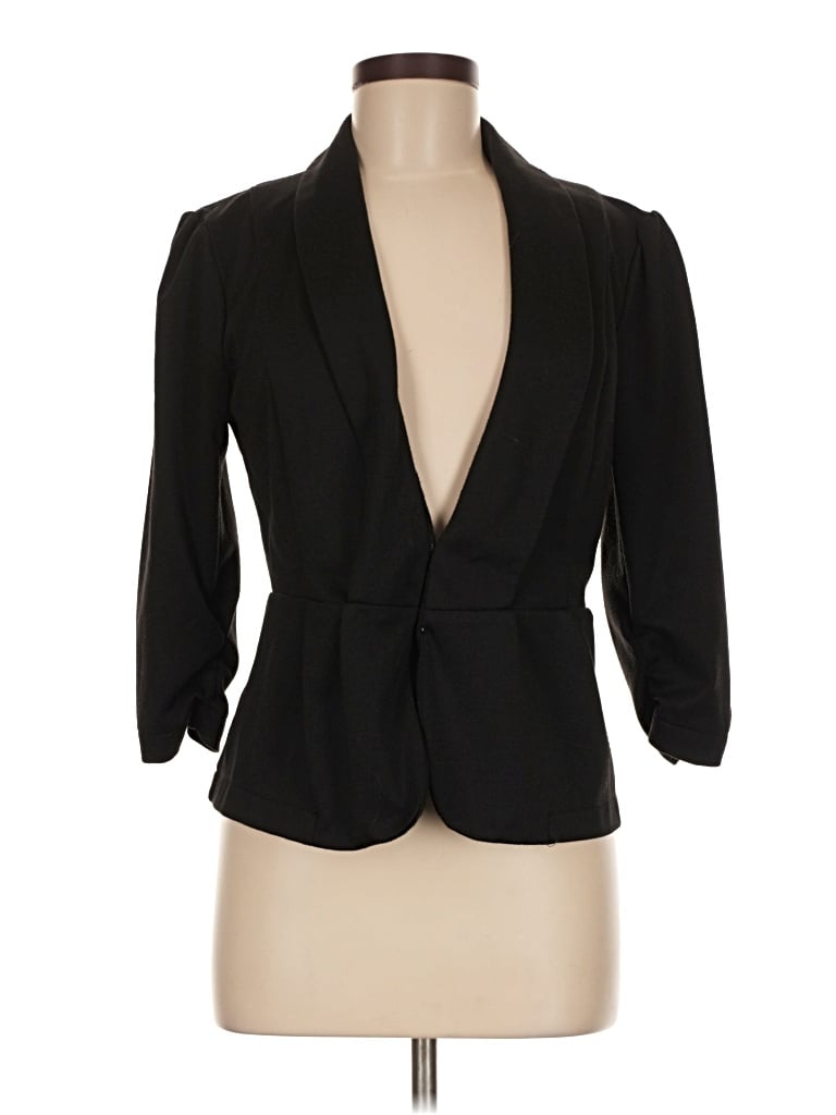 Click to view more detailed imagery on our partner's website Pre-owned Elle Blazer Jacket In Black