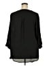 Torrid 100% Polyester Black 3/4 Sleeve Blouse Size 3X Plus (3) - photo 2