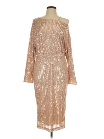 Shein Curve Cocktail Dress (view 1)