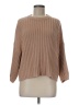 Mod Ref Solid Tan Pullover Sweater Size Med - Lg - photo 1