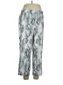T Tahari Animal Print Silver Casual Pants Size 14 - photo 1