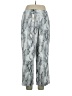 T Tahari Animal Print Silver Casual Pants Size 14 - photo 2