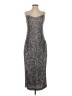 J.Crew Collection Metallic Silver Cocktail Dress Size 4 - photo 1