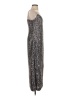 J.Crew Collection Metallic Silver Cocktail Dress Size 4 - photo 4