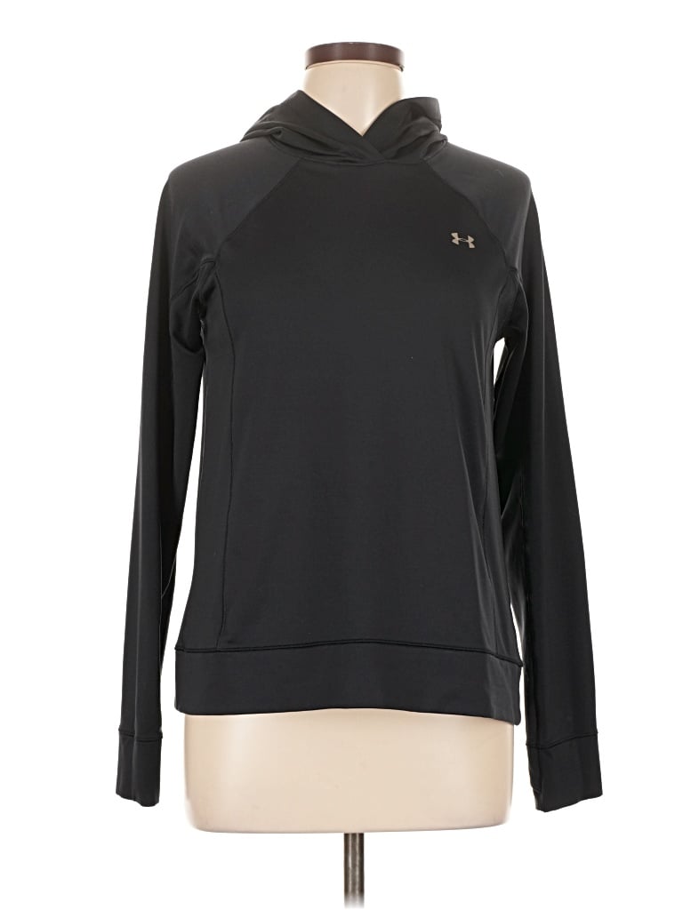 Pre-owned Under Armour Fleece Jacket In Black