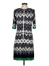 Eliza J Argyle Blue Casual Dress Size 4 - photo 2