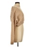 Unbranded 100% Polyester Metallic Tan Turtleneck Sweater Size L - photo 4
