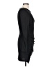 DAZY Solid Black Cocktail Dress Size L - photo 4