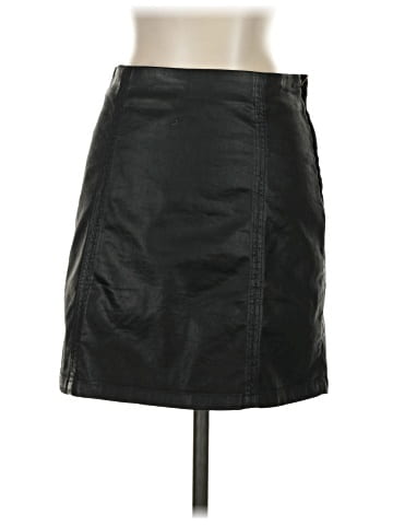 Adriano Goldschmied Faux Leather Skirt (view 2)