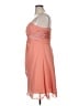 Alfred Angelo Solid Orange Cocktail Dress Size XL (estimated) - photo 5