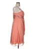 Alfred Angelo Solid Orange Cocktail Dress Size XL (estimated) - photo 4