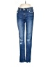Flying Monkey Hearts Blue Jeans Size 25 waist - photo 1