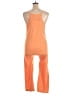 Unbranded Solid Orange Jumpsuit Size 2X - photo 2