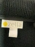 Zella 100% Cotton Black Track Jacket Size M - photo 6