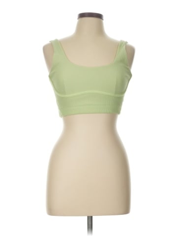 Cream Yoga Sports Bra (view 1)
