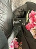 Allegra K 100% Polyester Floral Black Casual Skirt Size S - photo 5