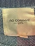 No Comment Print Blue Pullover Sweater Size 7 - photo 3
