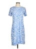 Persifor Animal Print Blue Casual Dress Size S - photo 1