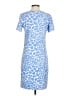 Persifor Animal Print Blue Casual Dress Size S - photo 2