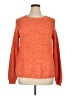 Faded Glory Tweed Orange Pullover Sweater Size XL - photo 1