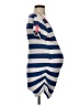 Full Moon Maternity Blue Short Sleeve T-Shirt Size S - photo 4