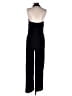 INC International Concepts Solid Black Jumpsuit Size S - photo 2