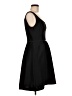Kasper Solid Black Casual Dress Size 8 - photo 4