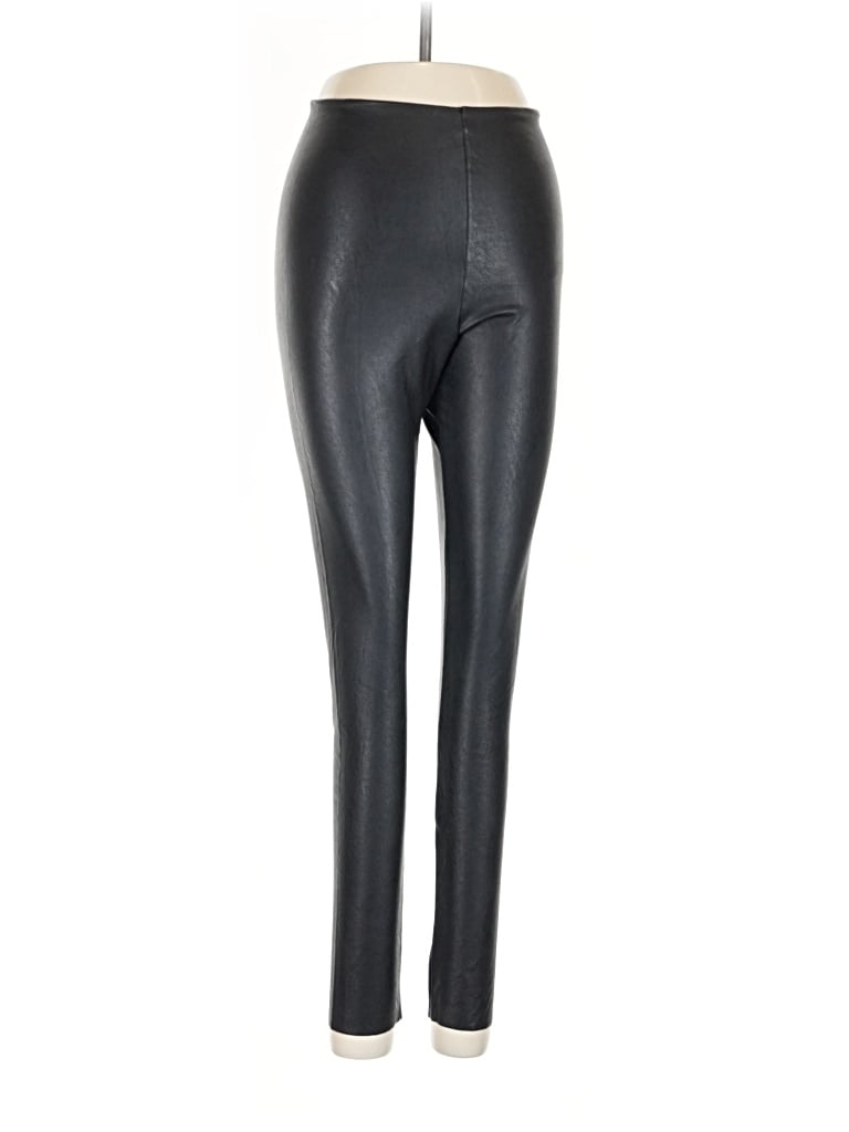 Pre-owned Commando Leggings In Black