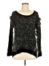 Vintage Havana Metallic Black Pullover Sweater Size M - photo 1
