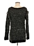 Vintage Havana Metallic Black Pullover Sweater Size M - photo 2