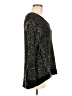 Vintage Havana Metallic Black Pullover Sweater Size M - photo 4