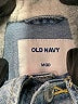 Old Navy Blue Denim Jacket Size 8 - photo 3