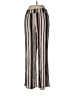 I.N. Studio Stripes Silver Casual Pants Size M - photo 2