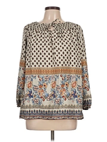 Tantrums Long Sleeve Blouse (view 1)
