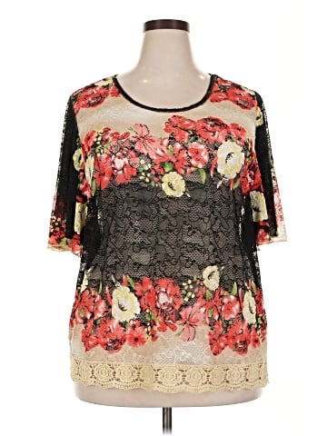 Rain Short Sleeve Blouse (view 1)