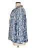 Lane Bryant 100% Rayon Paisley Blue 3/4 Sleeve Button-Down Shirt Size 14 - 16 Plus - photo 5