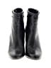 Ann Taylor 100% Leather Black Ankle Boots Size 5 1/2 - photo 2