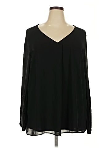 Bobeau Long Sleeve Blouse (view 1)