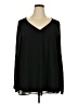 Bobeau Black Long Sleeve Blouse Size 2X - photo 1