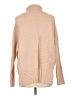 Lillusory Solid Tan Turtleneck Sweater Size L (estimated) - photo 2
