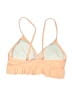 Unbranded Solid Orange Swimsuit Top Size M - photo 2