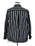 Old Navy Stripes Black Long Sleeve Button-Down Shirt Size XXL - photo 2