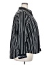 Old Navy Stripes Black Long Sleeve Button-Down Shirt Size XXL - photo 4