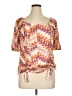 Cato Orange 3/4 Sleeve Blouse Size XL - photo 1