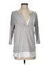 Lole Silver Gray 3/4 Sleeve T-Shirt Size S - photo 1