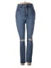 Gap Hearts Blue Jeans Size 2 - photo 1