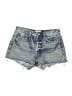 AGOLDE Blue Denim Shorts Size 28 waist - photo 1