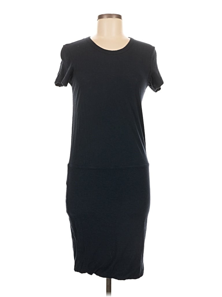 Pre-owned James Perse Casual Dress In Black