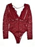 Shein Burgundy Bodysuit Size M - photo 2